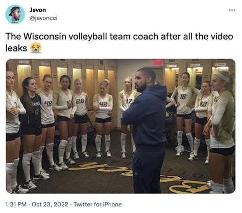 wisconsin volleyball.team leak|Wisconsin releases statement on photo, video leak of volleyball。